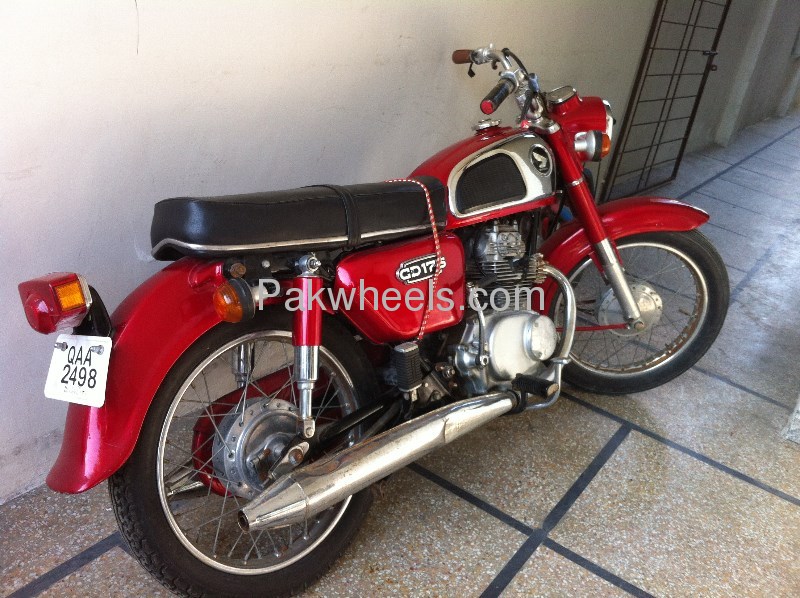 1976 Honda 175 motorcycle #3