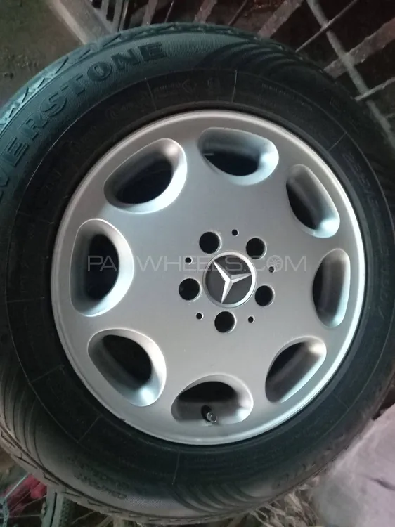 w140 alloy rims and tyres set Image-1