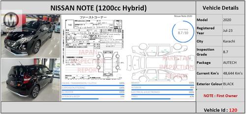 Used Nissan Note 2020