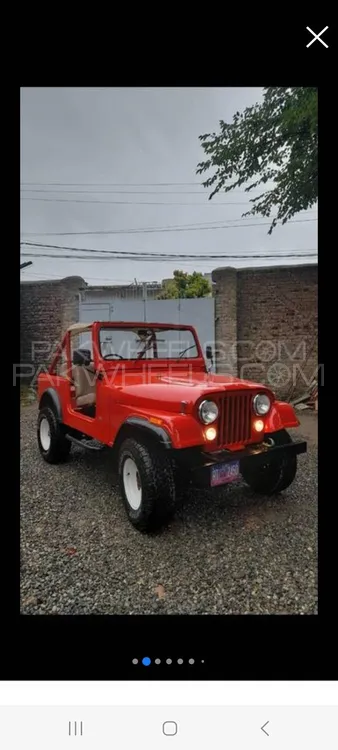 Jeep CJ 5 1980 for Sale in Peshawar Image-1