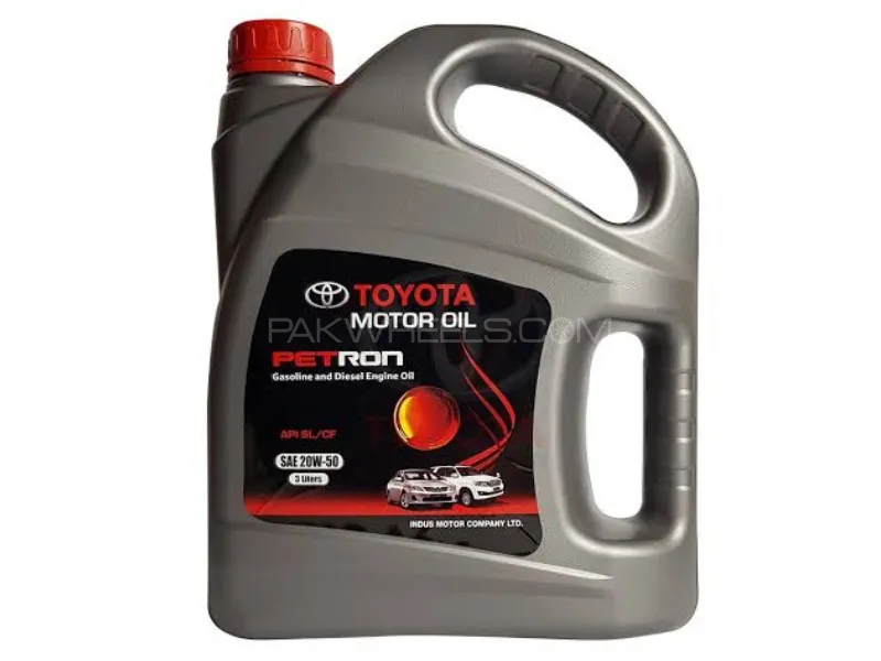 Toyota Petron Engine Oil 20W-50 3 Litre Image-1