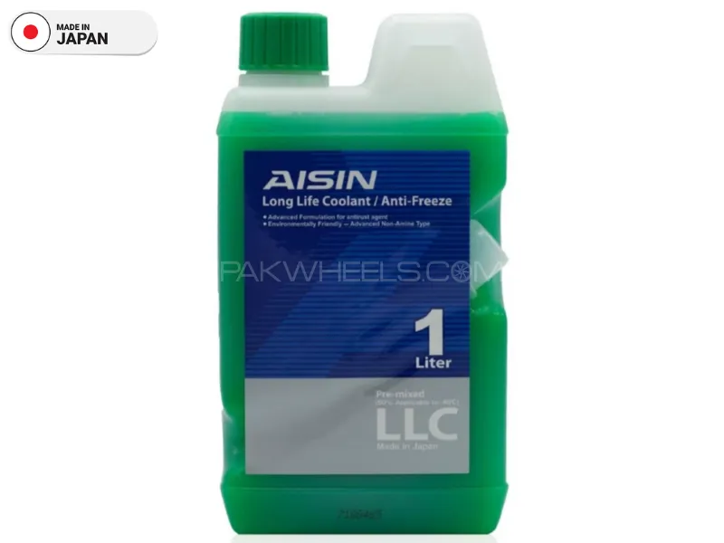 AISIN LONG LIFE COOLANT - GREEN - 1 LITRE - MADE IN JAPAN Image-1