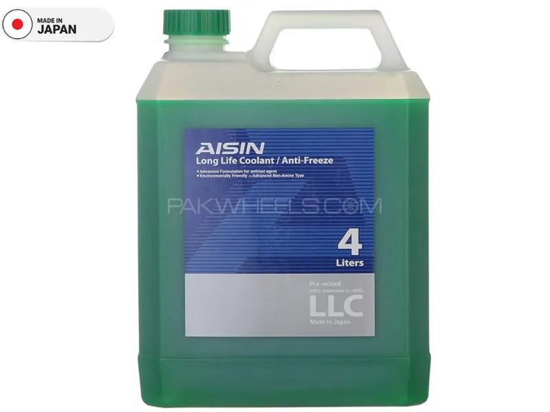 AISIN LONG LIFE COOLANT - GREEN - 4 LITRE - MADE IN JAPAN Image-1