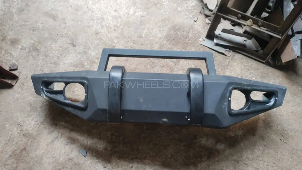 Toyota Hilux Front modefied bumper Image-1