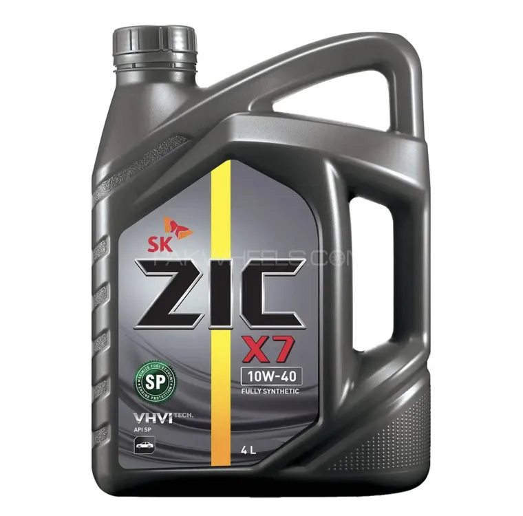 ZIC X7 10W-40 (Petrol ENGINE OIL) 4Ltr Image-1