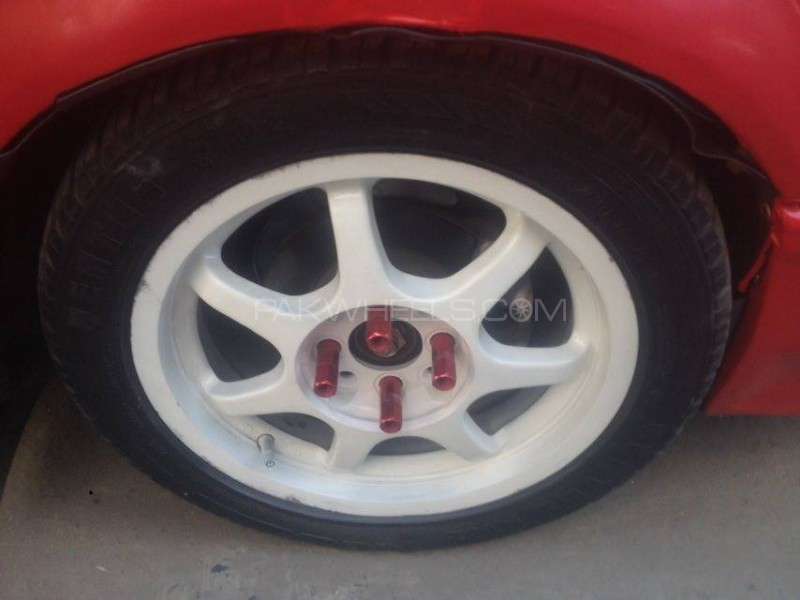 Only 2 Branded 5zigen Alloy rims with Ventus lowprofil tire Image-1