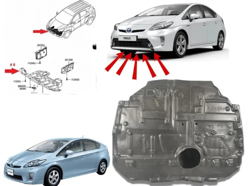 Toyota Prius 1.8 2009-2015 Engine Shield | 1 Pcs