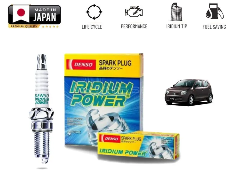 Suzuki Alto 2019-2024 (Pakistan Assembled) Denso Iridium Spark Plug - 3 Pieces Made in Japan