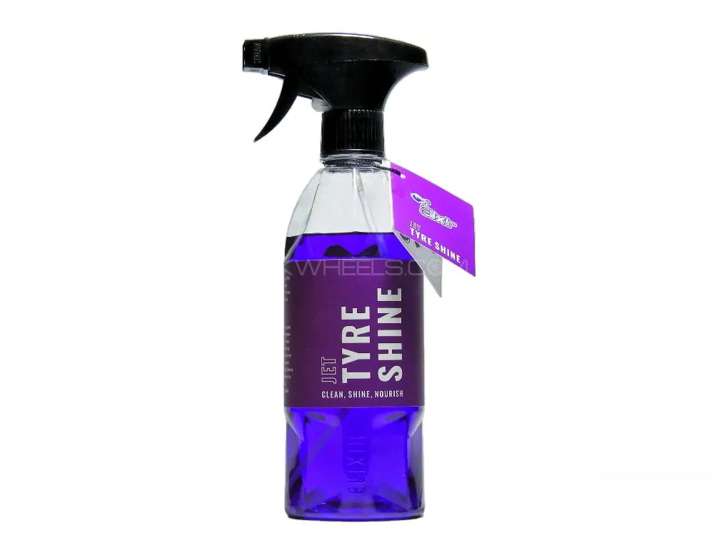 Elixir Jet Tyre Shine  Cleans Nourishes and High Gloss Image-1