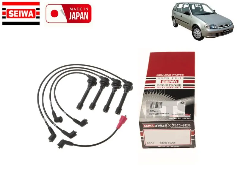 Suzuki Cultus 2007-2017 Seiwa Spark Plug Wires Set - Made In Japan
