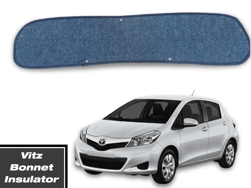 Bonnet Insulator with Clips for Toyota Vitz 2006 to 2011  | Toyota Vitz 2006 to 2011 Bonnet Cover