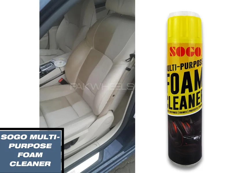 Sogo Multi-Purpose Foam Cleaner 650ML | Sogo Multi-Purpose Cleaner Fabric, Carpet, Leather, etc.