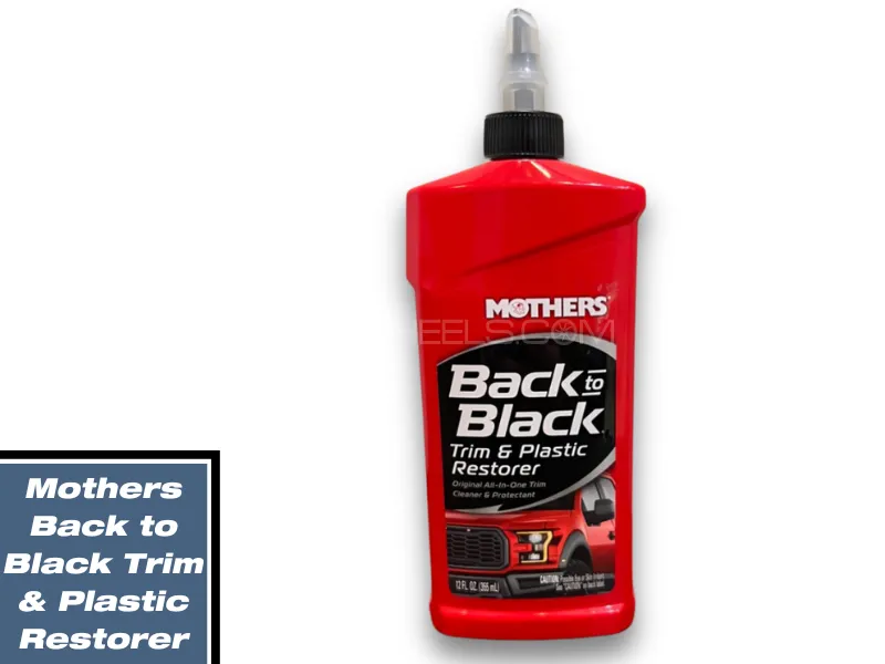 Mothers Back to Black Trim & Plastic Restorer-355ML Image-1