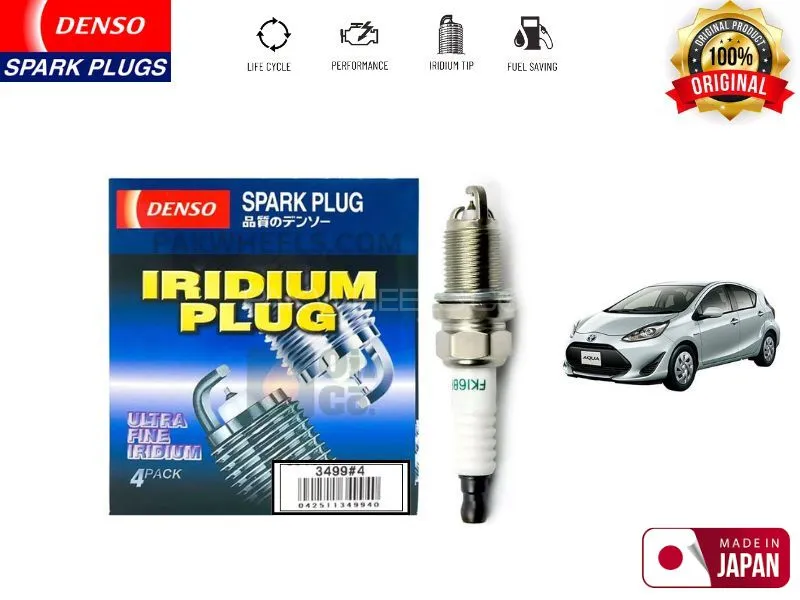 Toyota Aqua 2017-2021 Denso Original Spark Plugs | FK16BR-AL8 | 1 Pcs