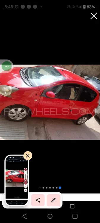 Toyota Aygo 2011 for sale in Islamabad