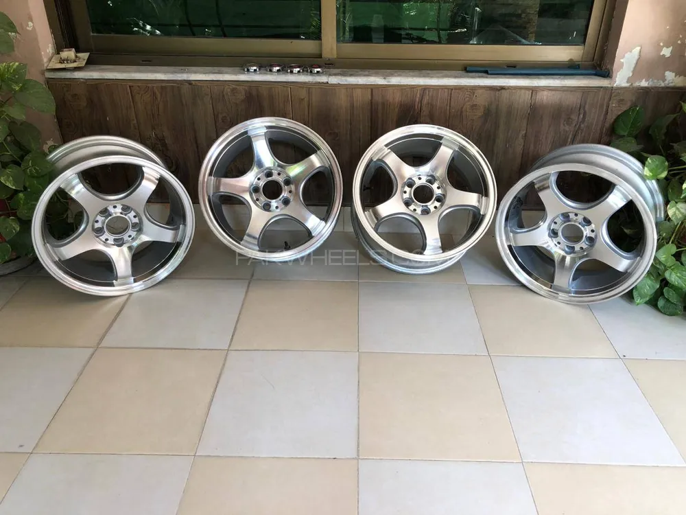 Buy Rays 15 inch 100 pcd 6.5 jj rims in Lahore PakWheels