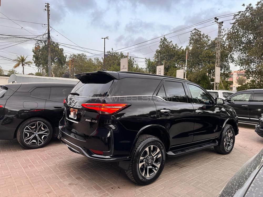 Make: Fortuner Legender
Model: 2022 
Mileage: 34000 km 
Registration: (karachi)

PPF Coated
GR suspension installed

Calling and Visiting Hours

Monday to Saturday 

11:00 AM to 7:00 PM