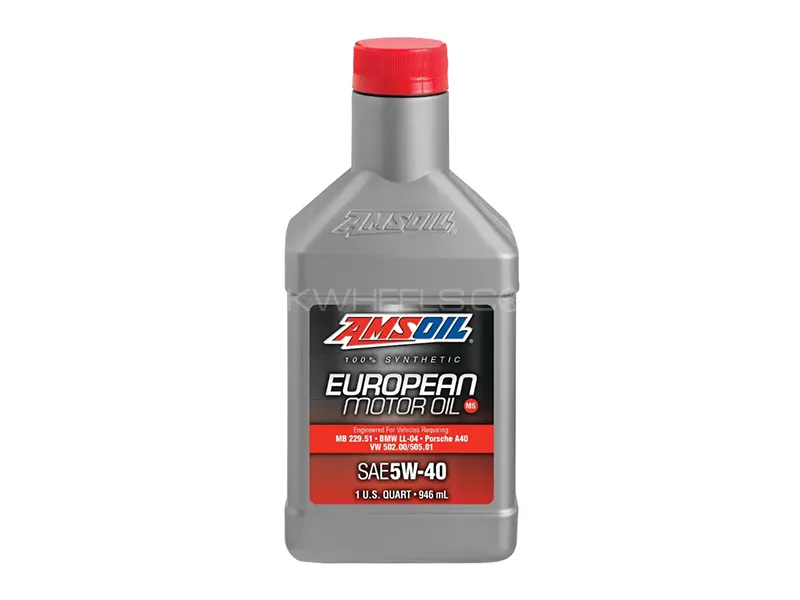 AMSOIL 5W-40 MS Synthetic European Motor Oil - 946ml Image-1