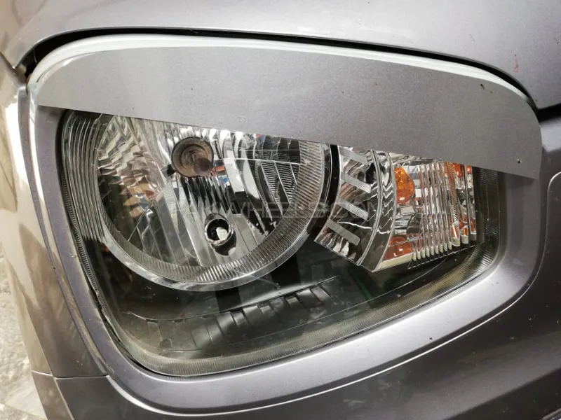 Suzuki Alto Headlight Eyebrows Silver Color | Suzuki Alto Headlights | Suzuki Alto Accessories