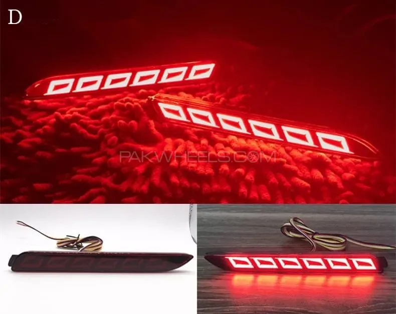 Corolla x Back Bumper Lights With Running  Function Image-1