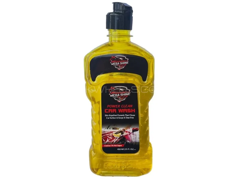 Mega Shine Power Clean Car Wash 450ML (15Fl.Oz) Image-1