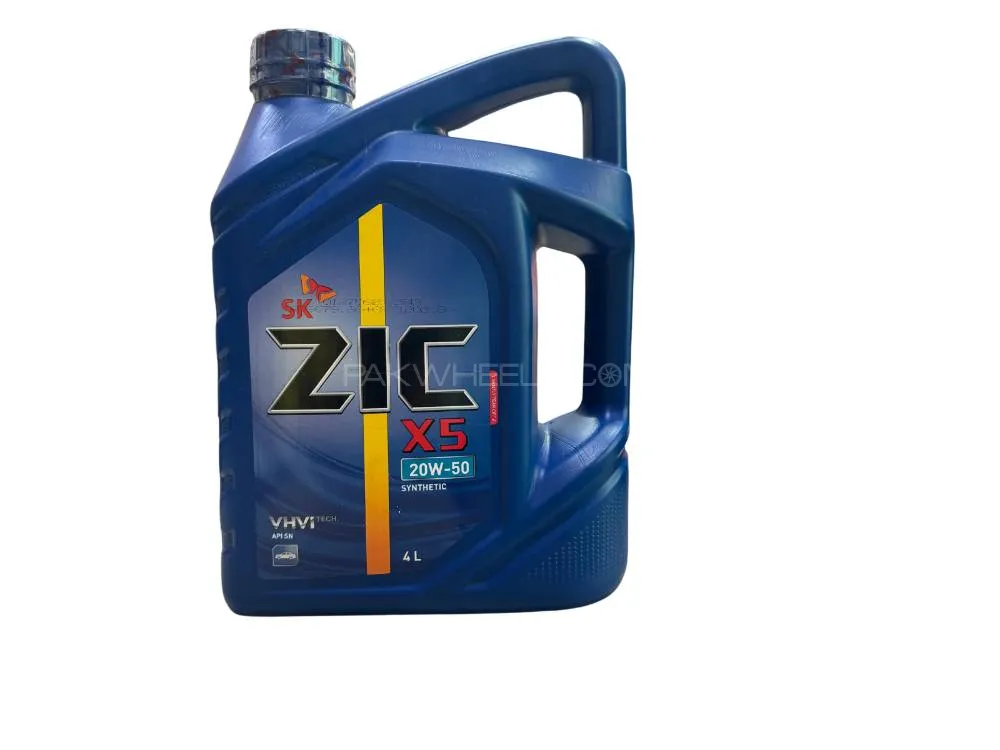 Engine Oil Zic 20w50 4Litre Image-1