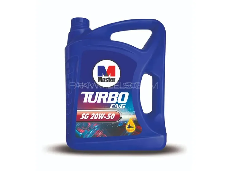 Master Oil Turbo CNG 20w-50 Engine Oil - 4 Litre Image-1