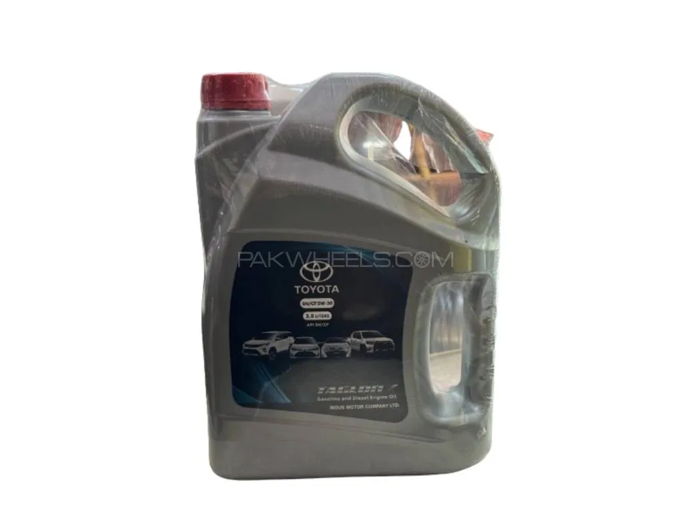Toyota Yaris Engine Oil Taglon 5w30 Genuine 3.5 litre.  Image-1