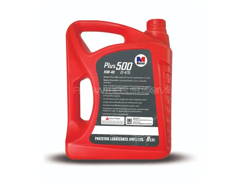 Master Oil Plus 500 SL 15W-40 | Engine Oil | 8 Litre Image-1
