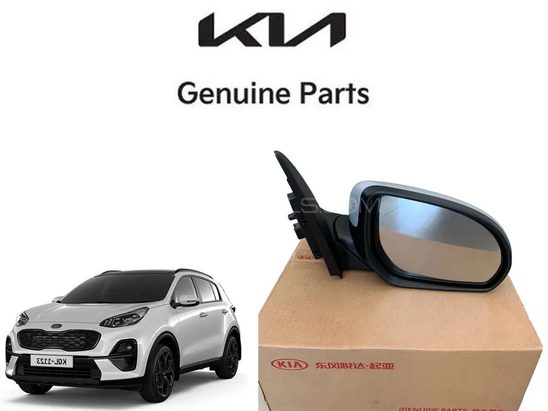 Genuine Side Mirror Right Side Driving for KIA Sportage 2019 to 2024 Image-1