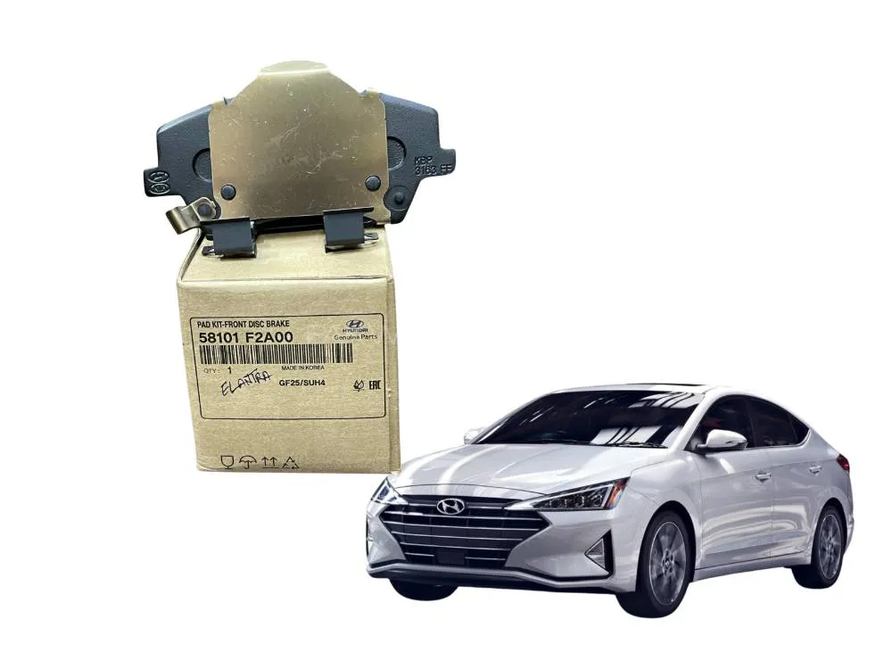 Hyundai Elantra  FRONT Disc/Brake Pad Genuine. Image-1