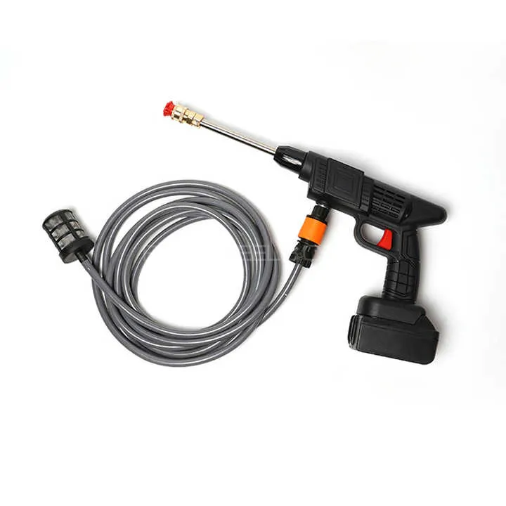 Wireless Pressure Washer | Double Battery 21V & Charger | For Car, Bike, Solar Panel etc  Image-1
