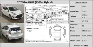 Toyota Aqua 2021 for Sale