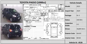 Toyota Passo 2022 for Sale