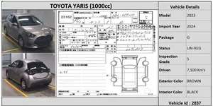 Toyota Yaris 2023 for Sale