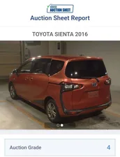 Toyota Sienta G 2016 for Sale