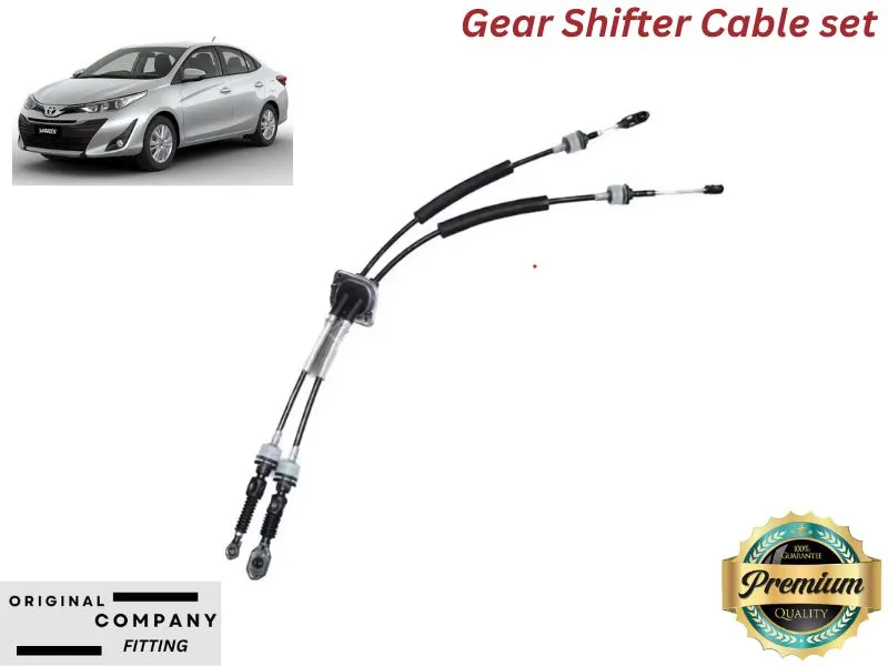 Toyota Yaris Manual Transmission Gear Cable Set - Premium Quality Image-1