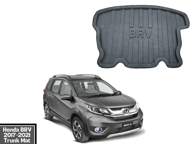 Best Quality Foam Material Honda BRV 2017-2021 Trunk Mat | Trunk Tray for Honda BRV Best Quality Image-1