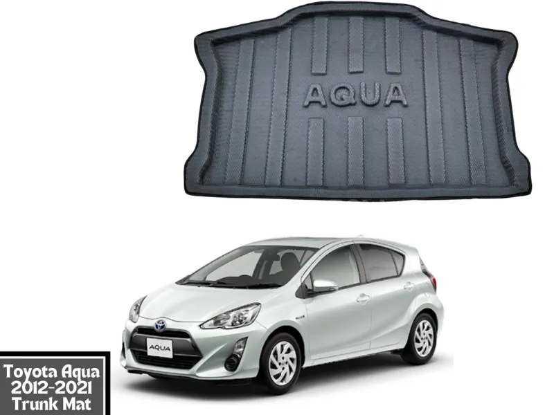 Best Quality Foam Material Toyota Aqua 2012-2021 Trunk Mat | Trunk Tray for Toyota Aqua Best Quality