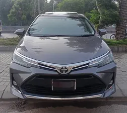 Toyota Corolla Altis Grande X CVT-i 1.8 Black Interior 2022 for Sale