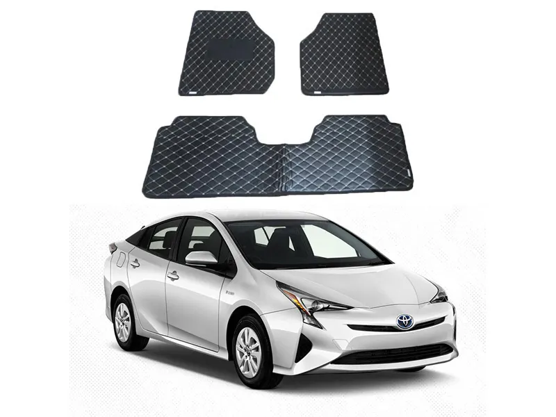Toyota Prius 7D Floor Mat ( Flat Style ) - Model 2016-2022 | Fully Customized 7D Floor Mat Image-1