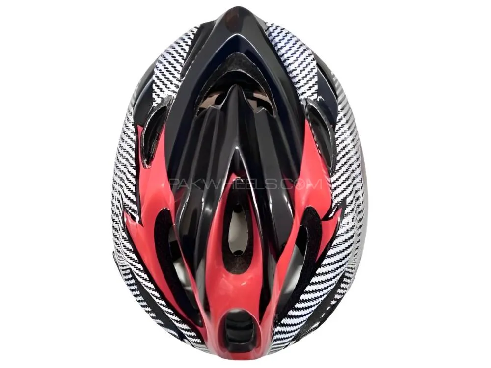 Large Red Bicycle Helmet – Superior Protection & Comfort Image-1