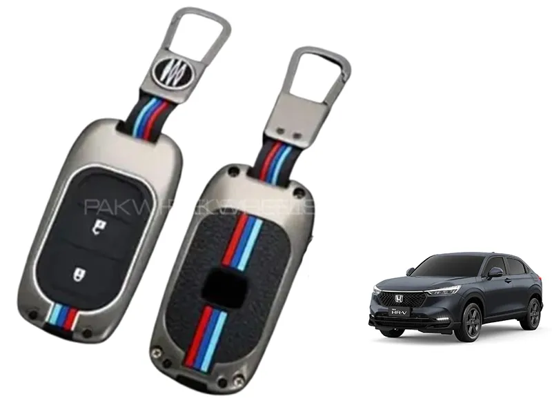 Honda HRV 2013-2023 Key Cover With Metal Shell And Key Holder