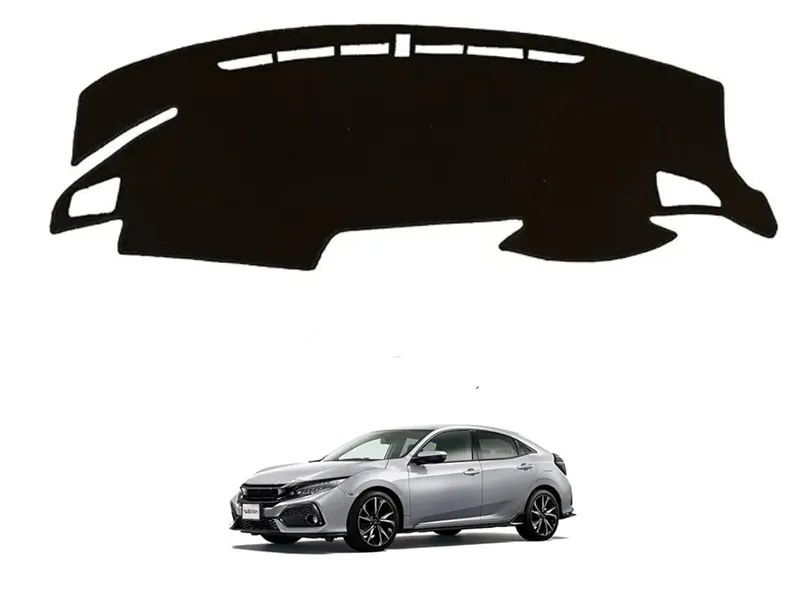 Honda Civic 2016-2021 Velvet Dashboard Mat Image-1