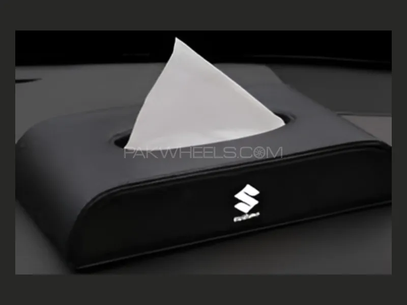 Premium High-Quality Tissue Box for All Kinds of Suzuki Cars with Logo Image-1