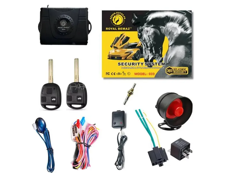 Universal Royal Bemaz Car Alarm Security System G33-K20 Image-1