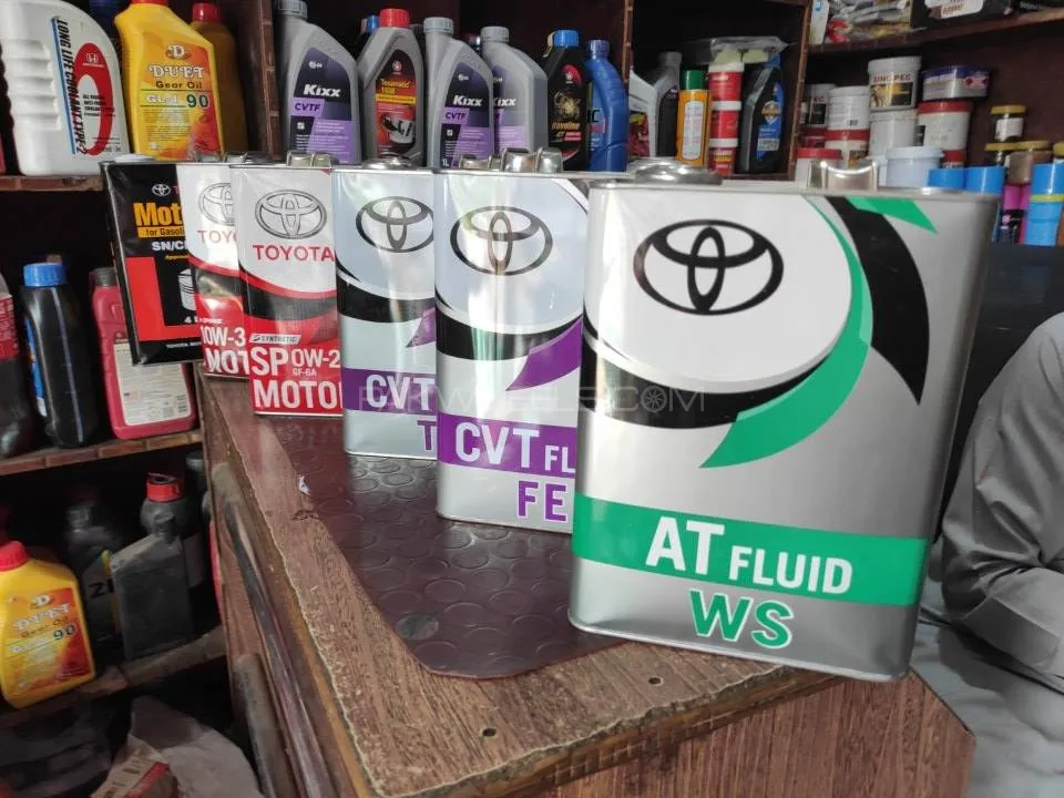 Toyota TC, FE, WS, Green 2, Coolant, Engine oil Image-1