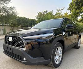 TOYOTA COROLLA CROSS 1.8 HEV X TOP OF THE LINE (1800cc) ZERO METER
Model 2024 | Registered 2024
Black Color
Top of the line
Brand New 
Ready Delivery 
Exchange possible with any car

For inspection
Available at SUPREME CARS
Plot # 151/F,Under Imam heights,Shop no.1&2, Main Khalid Bin Walid Rd, Karachi, Sindh 75400

|  Premium Cars |  Best Prices |  Optimum Performance | 
#supremecarsgang
