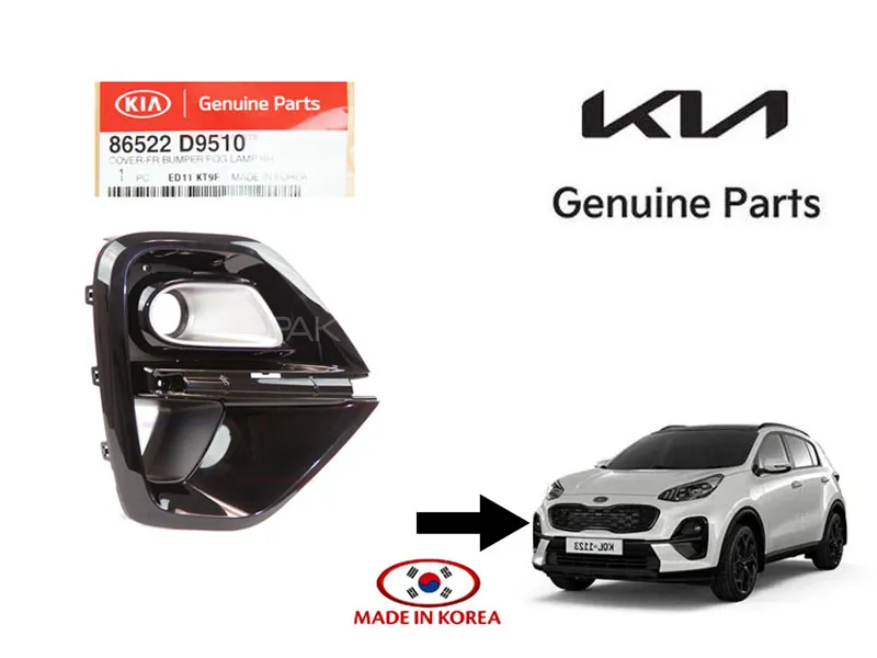 Genuine Fog Lamp Cover Right Side for KIA Sportage 2019 to 2024 Image-1