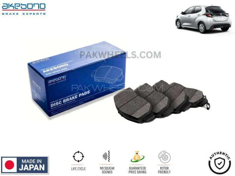 Toyota Yaris Hatch Back 2018-2024 Akebono Front Brake Pads - Made in Japan